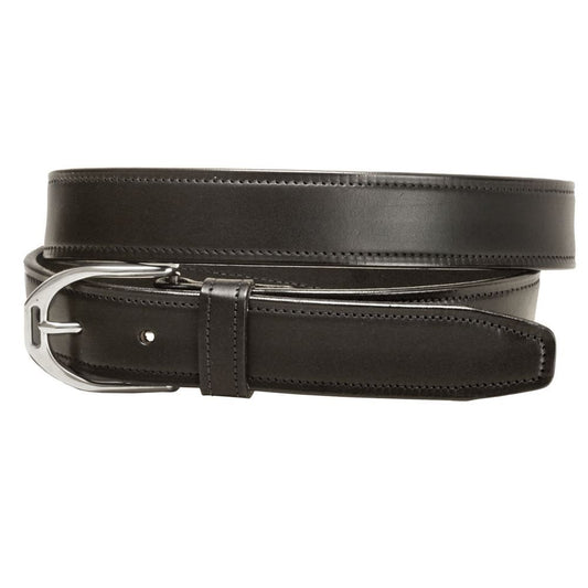 1 1/4" Bridle Stirrup Belt - Black