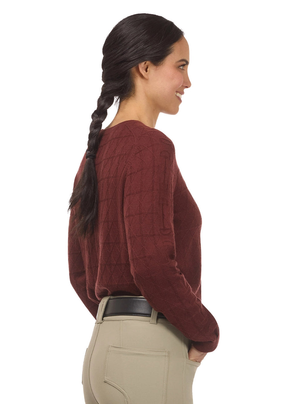 Bit of Diamond Crew Neck Sweater