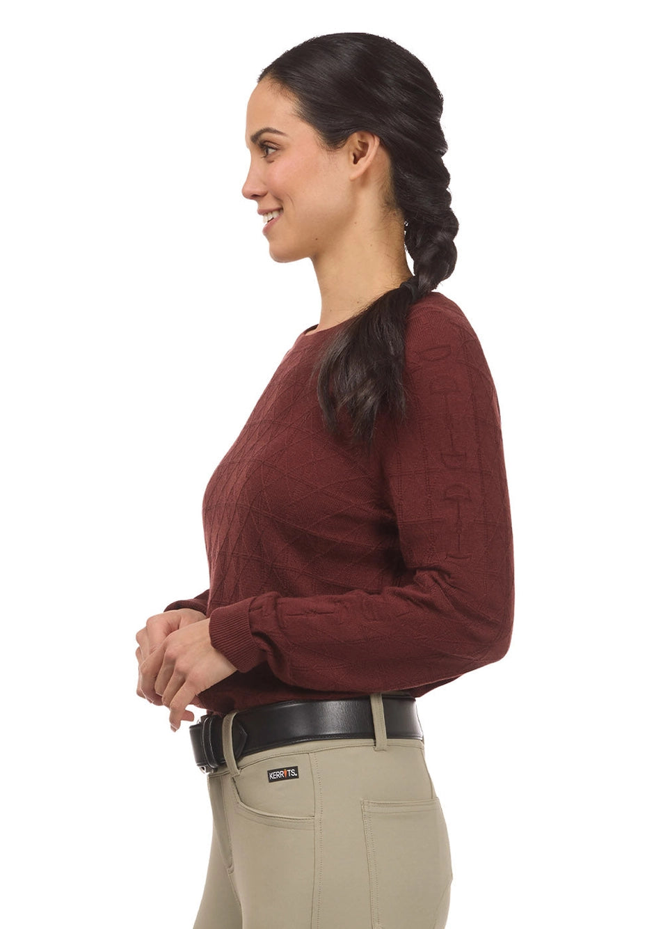 Bit of Diamond Crew Neck Sweater