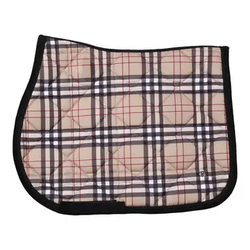 Dapplebay Holiday Plaid Jump Pad - Tan