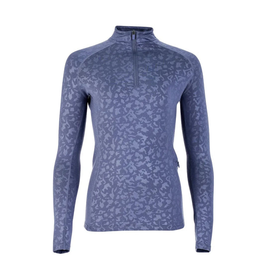 Aubrion Young Rider Revive Long Sleeve Base Layer - Blue