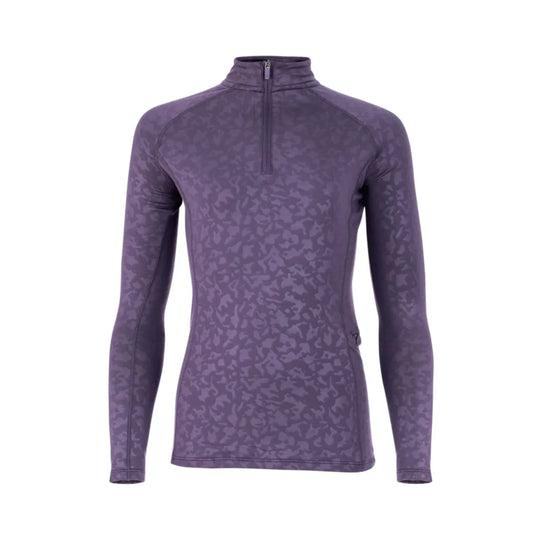 Aubrion Young Rider Revive Long Sleeve Base Layer - Purple