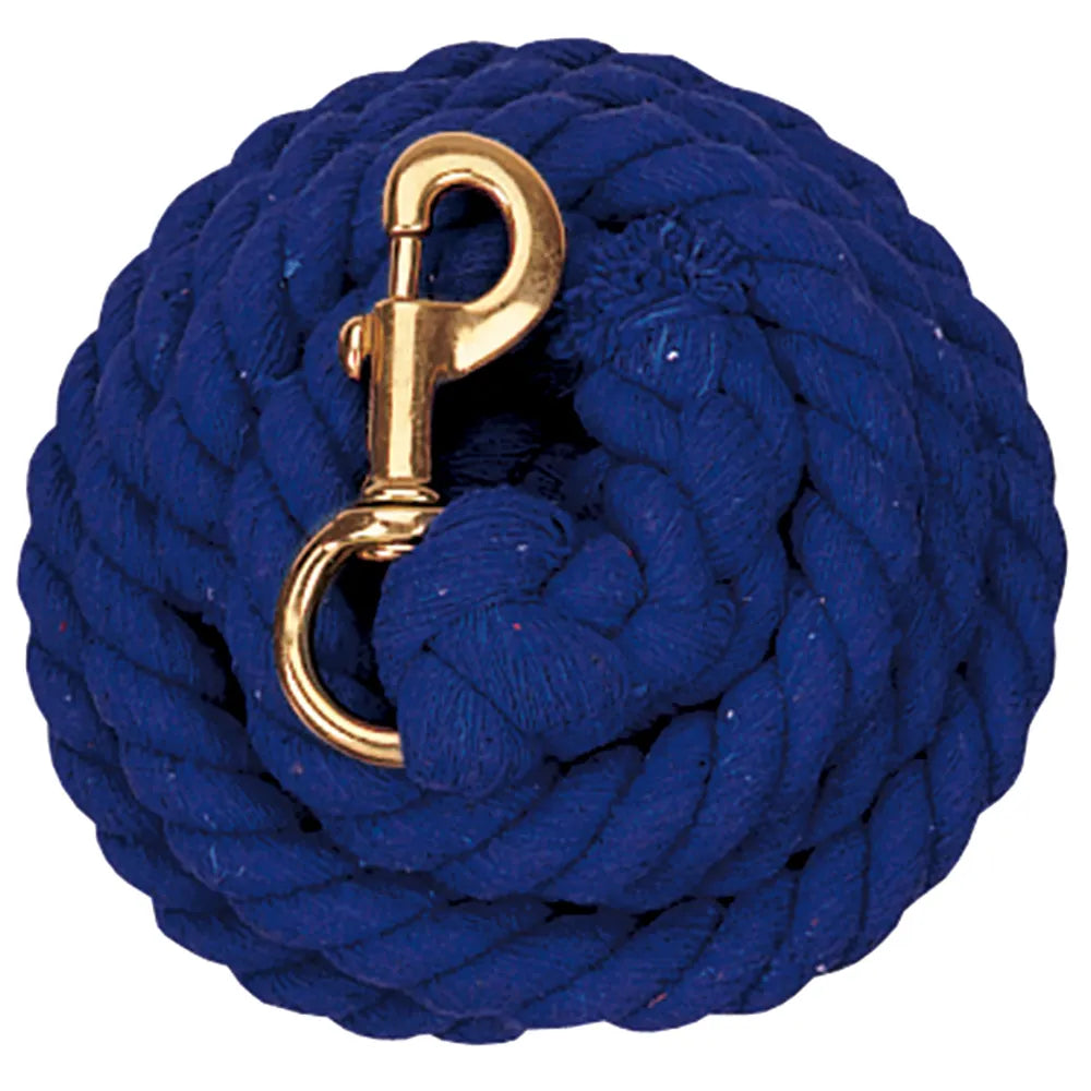 Weaver Cotton Lead Rope - Blue