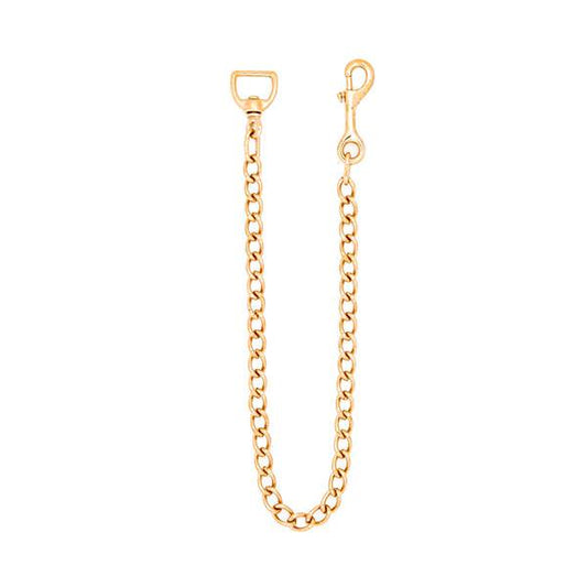 30" Brass Plated Lead Chain