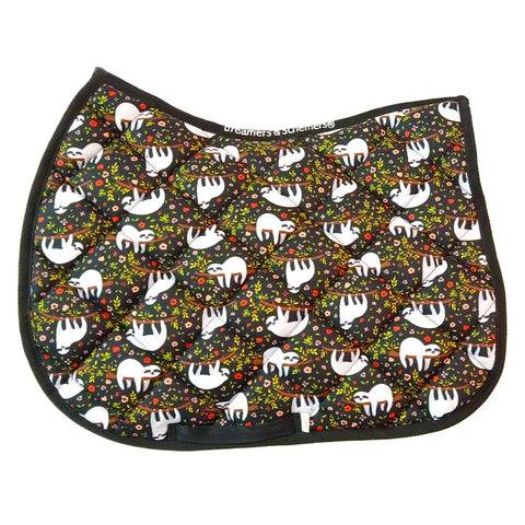 Dreamers and Schemers Saddle Pad - Lazy Day