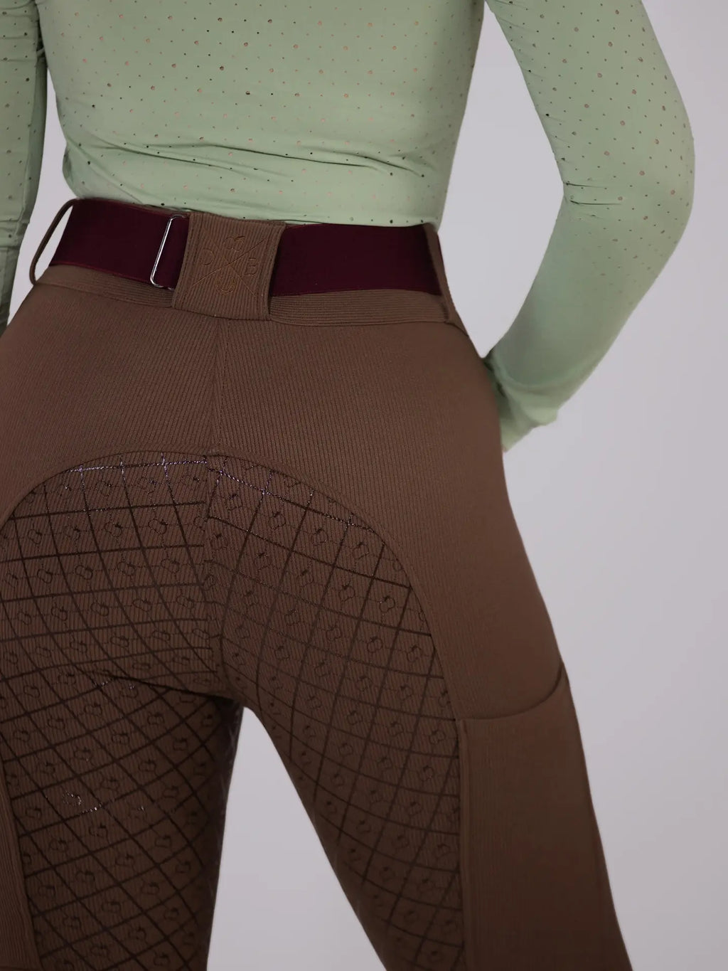 Dapplebay Pro Ribbed Silicone Full Seat Breeches