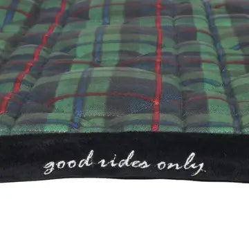 Dapplebay Holiday Plaid Jump Pad - Green