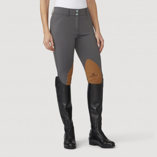 ROMFH Willow Euro Knee Patch Breech - Classic Greystroke