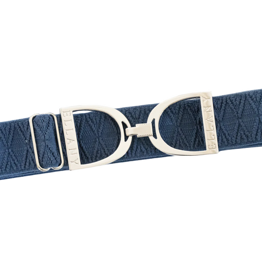 1.5" Ellany Belt - Petrol Dante with Silver Buckle