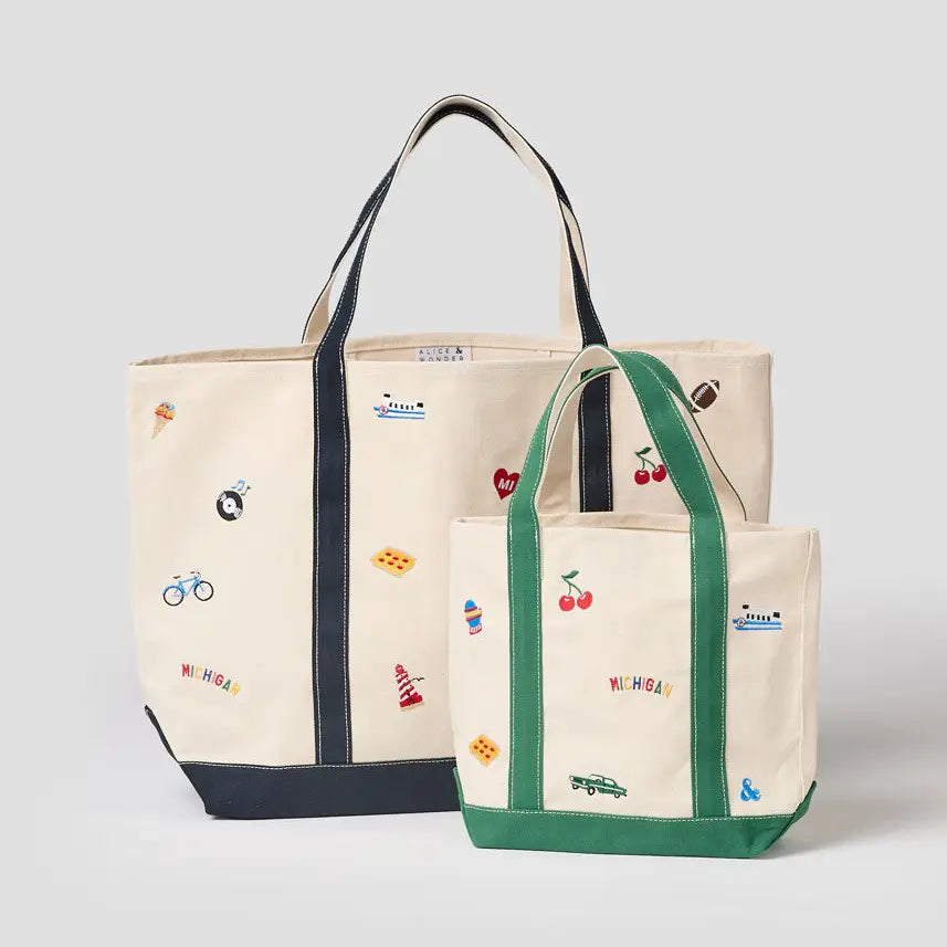 Michigan Icon Tote - Large