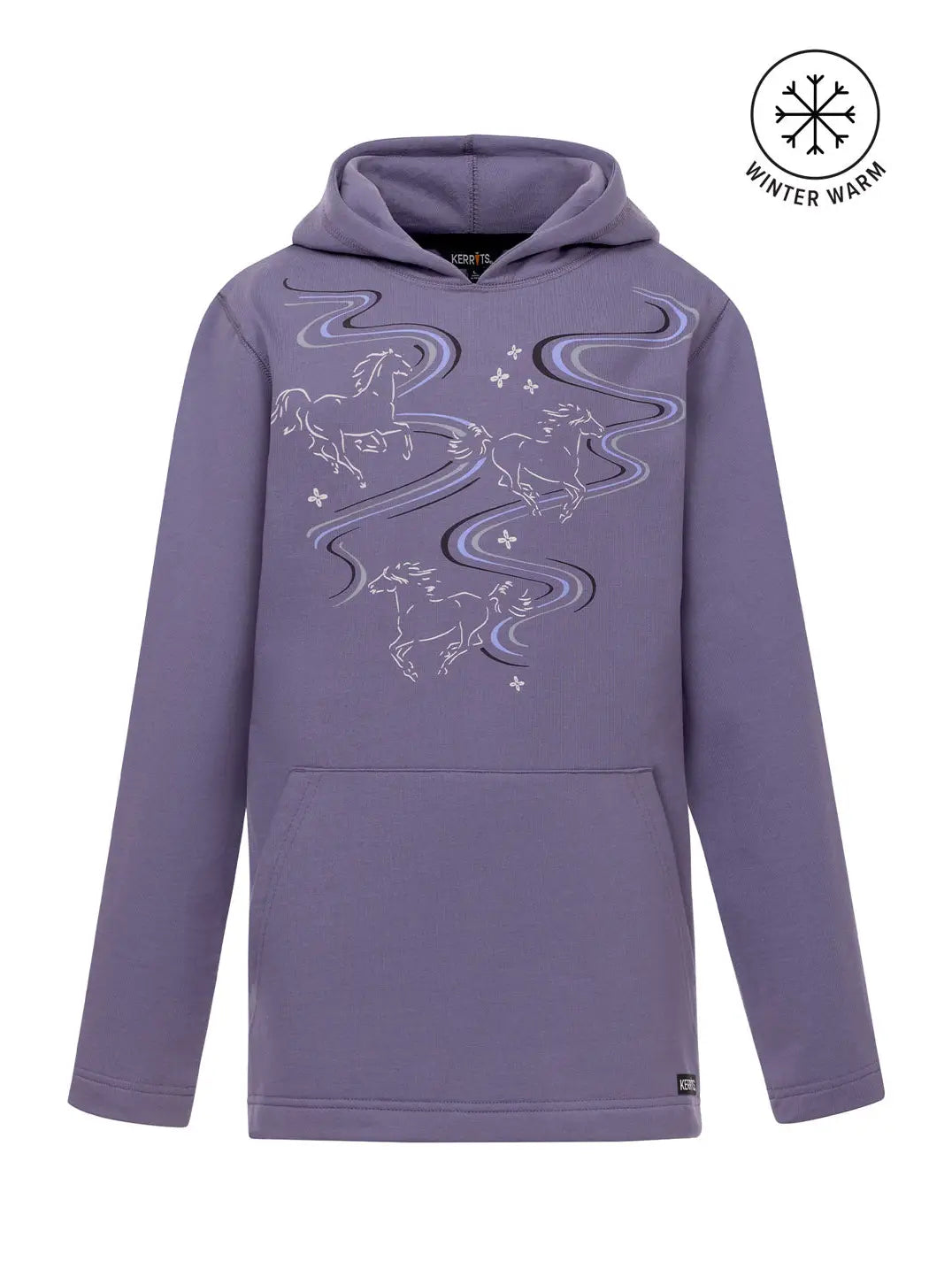 Kids Ride the Wind Fleece Hoodie