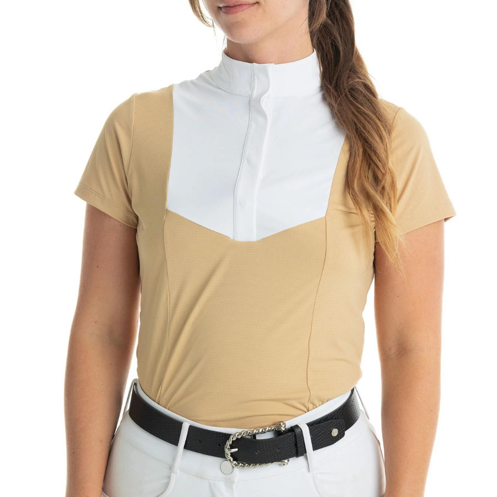 Lauryn S/S Show Shirt - Latte
