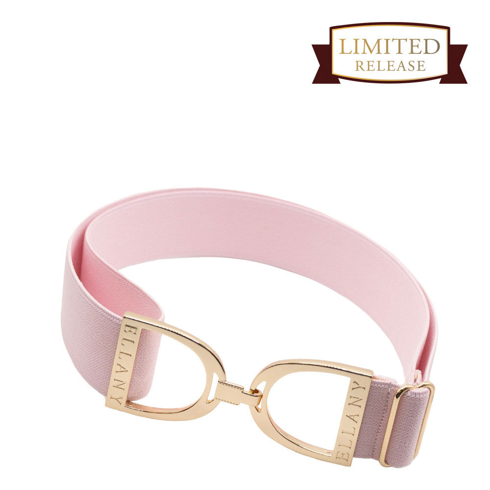 1.5" Ellany Belt - Pinkalicious with Gold Stirrup