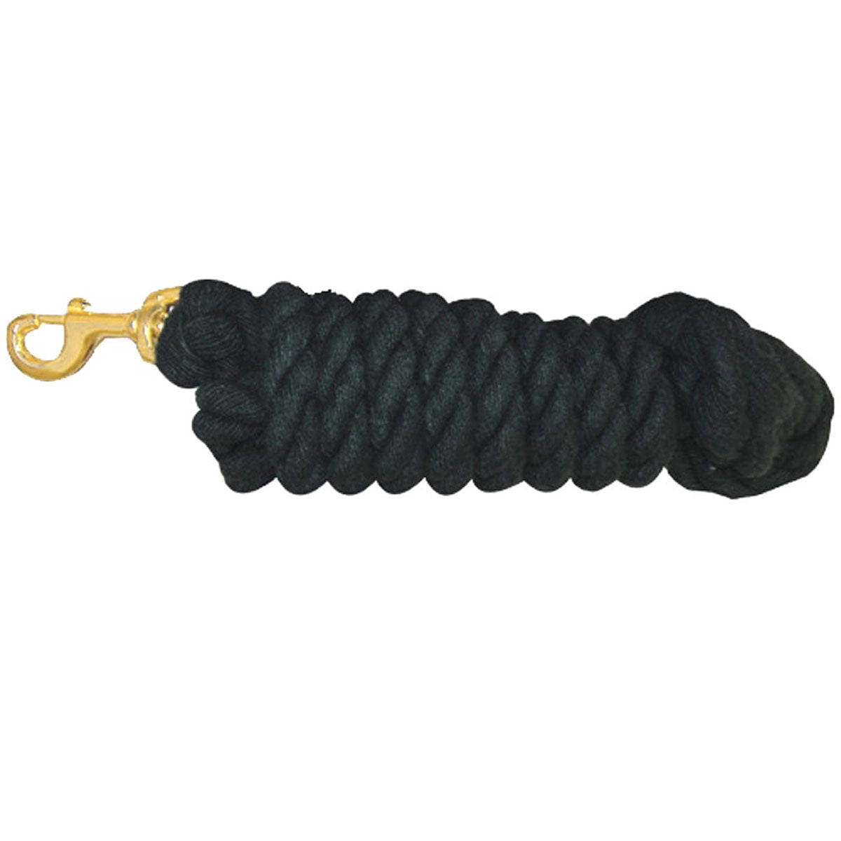 Cotton Lead Rope with Brass Snap 3/4" X 10'