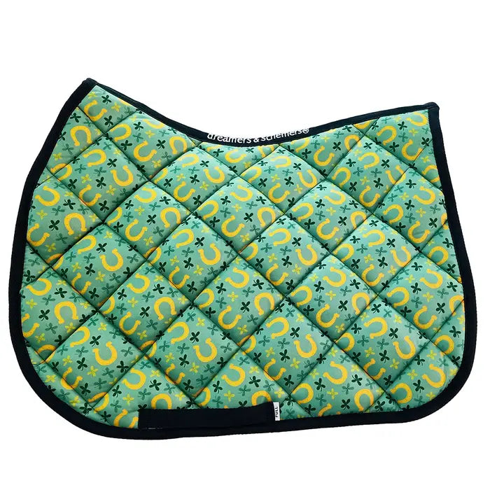 Dreamers and Schemers Saddle Pad - Luck