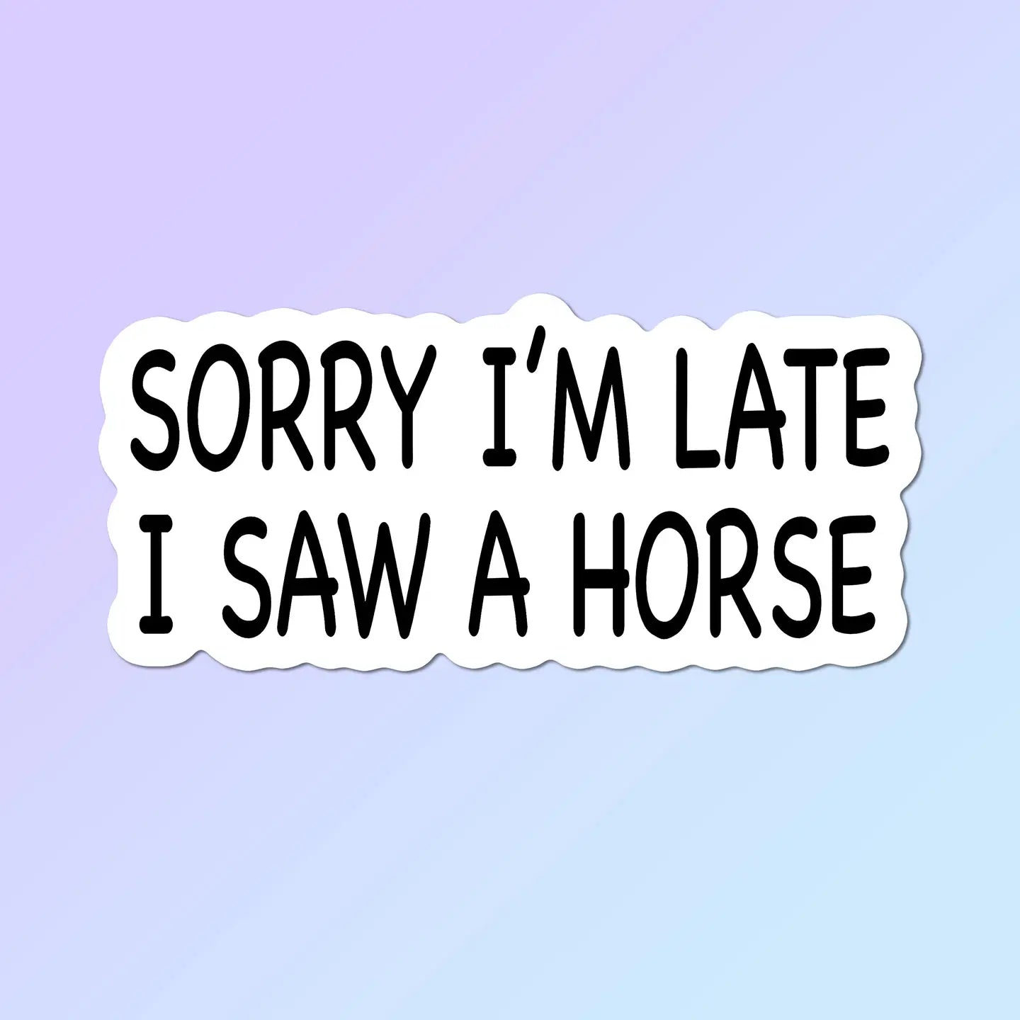 My Fancy Pony Sticker