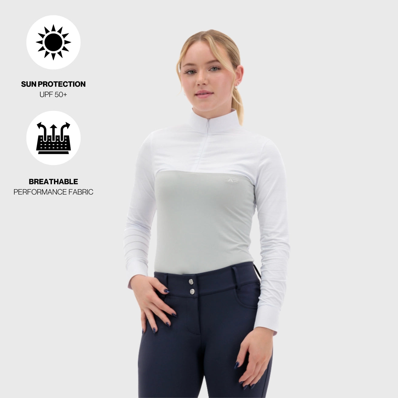 Armateq Ultra Breathable Show Shirt - Grey