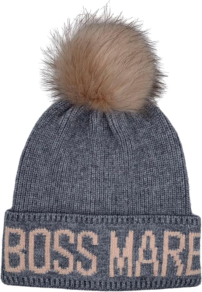 Boss Mare Pom Beanie