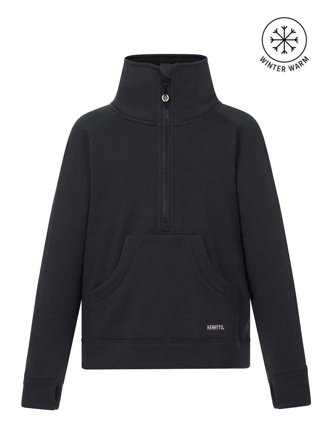 Kids Etched Equine Half Zip Sweatshirt