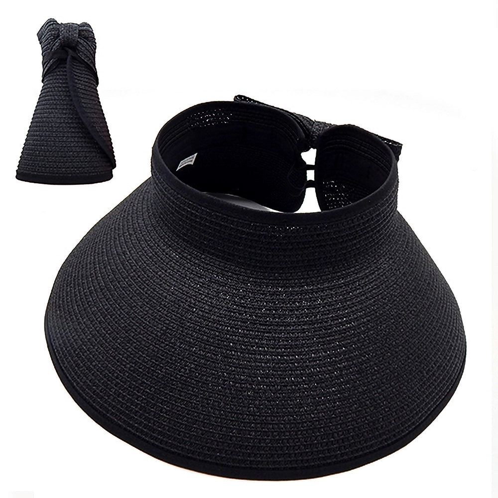 Foldable Straw Sun Visor