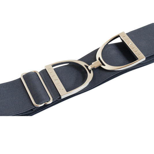 2" Ellany Belt - Denim with Silver Buckle