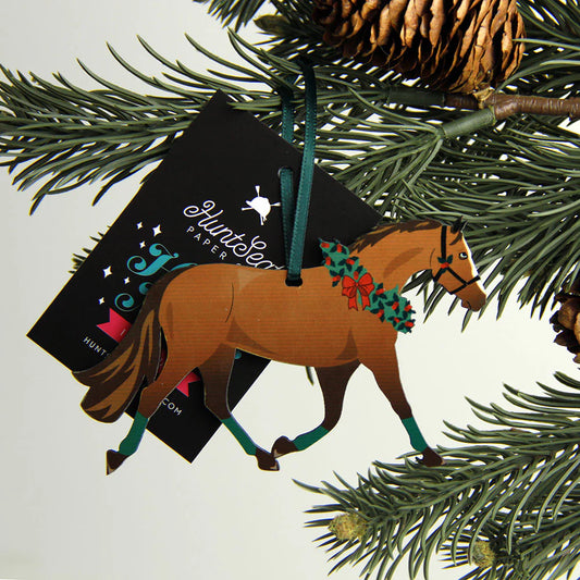 Chestnut Pony Ornament