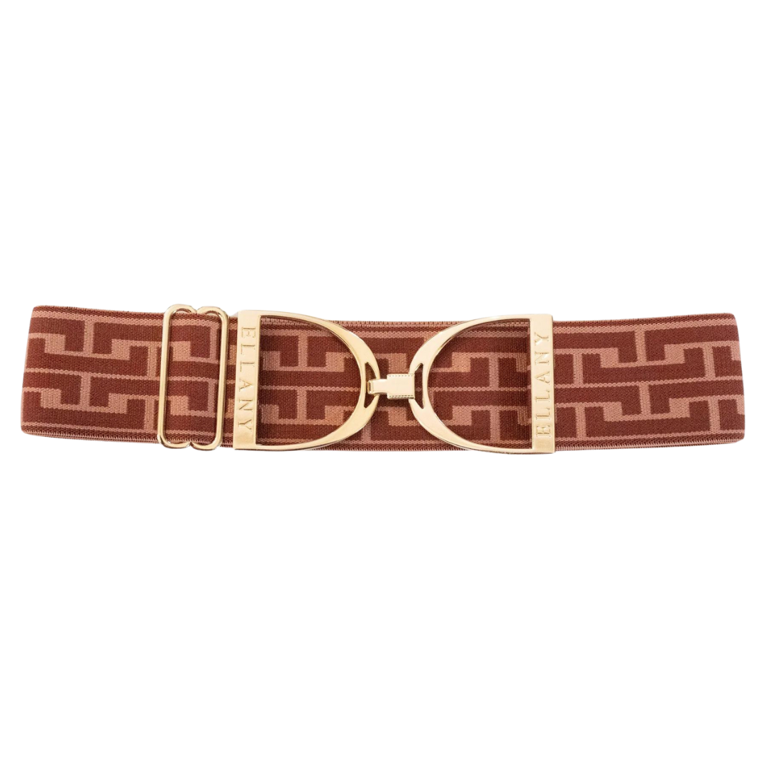 2" Ellany Belt - Rose Fallon with Gold Buckle