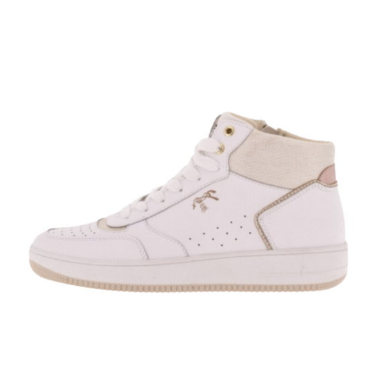 Penelope Astra High Top Sneakers - White