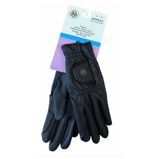 Kunkle Winter Equestrian Gloves