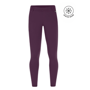 Kerrits Kids Power Stretch Knee Patch Pocket Tight - Raisin