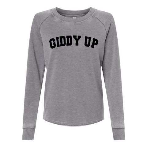 Equine & Design Giddy Up Crewneck