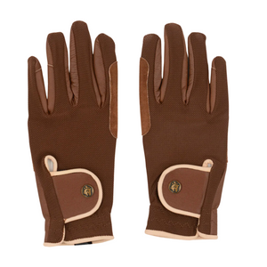 Sixteen Cypress Riding Gloves - Cognac