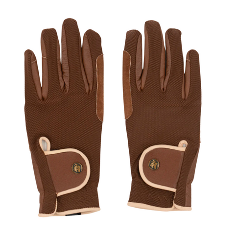 Sixteen Cypress Riding Gloves - Cognac