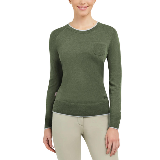 RJ Classics Mollie Sweater - Olive Heather