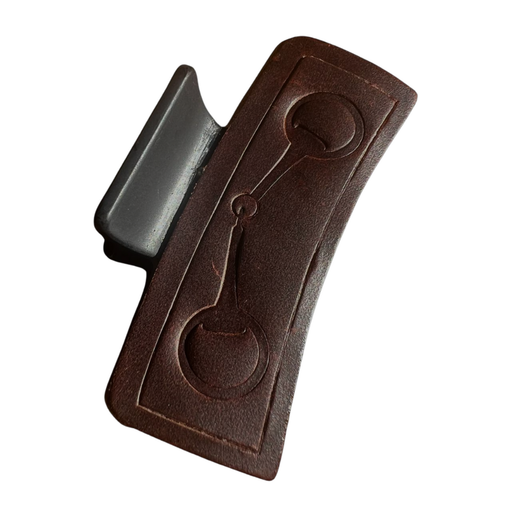 Leather Equestrian Claw Clip