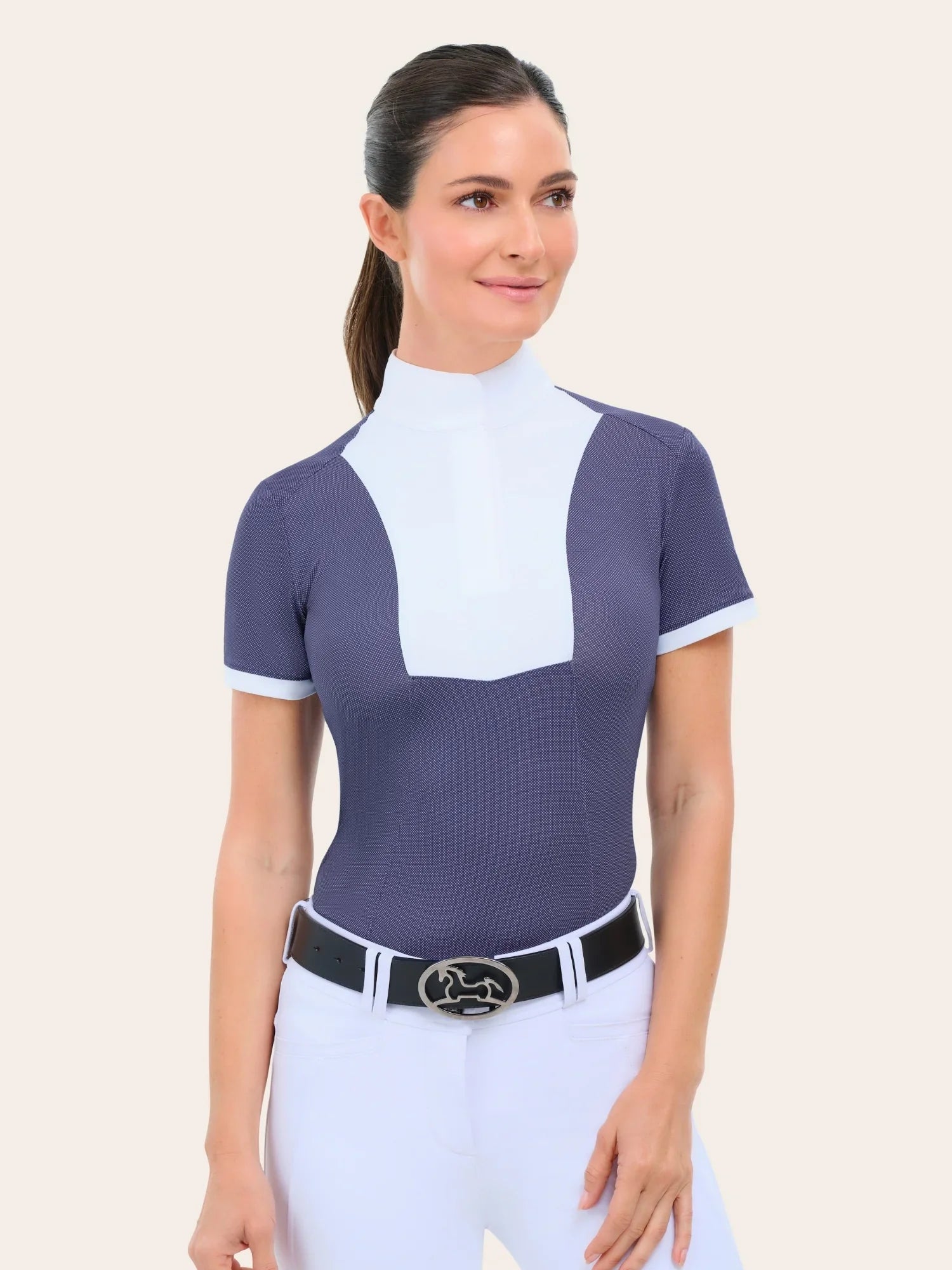 RJ Classics Elsie Show Shirt - Twilight Pindot