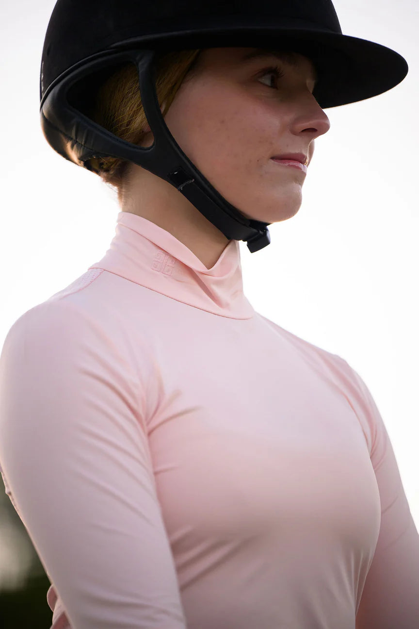 Euphoric Equestrian Otto Turtleneck - Blossom
