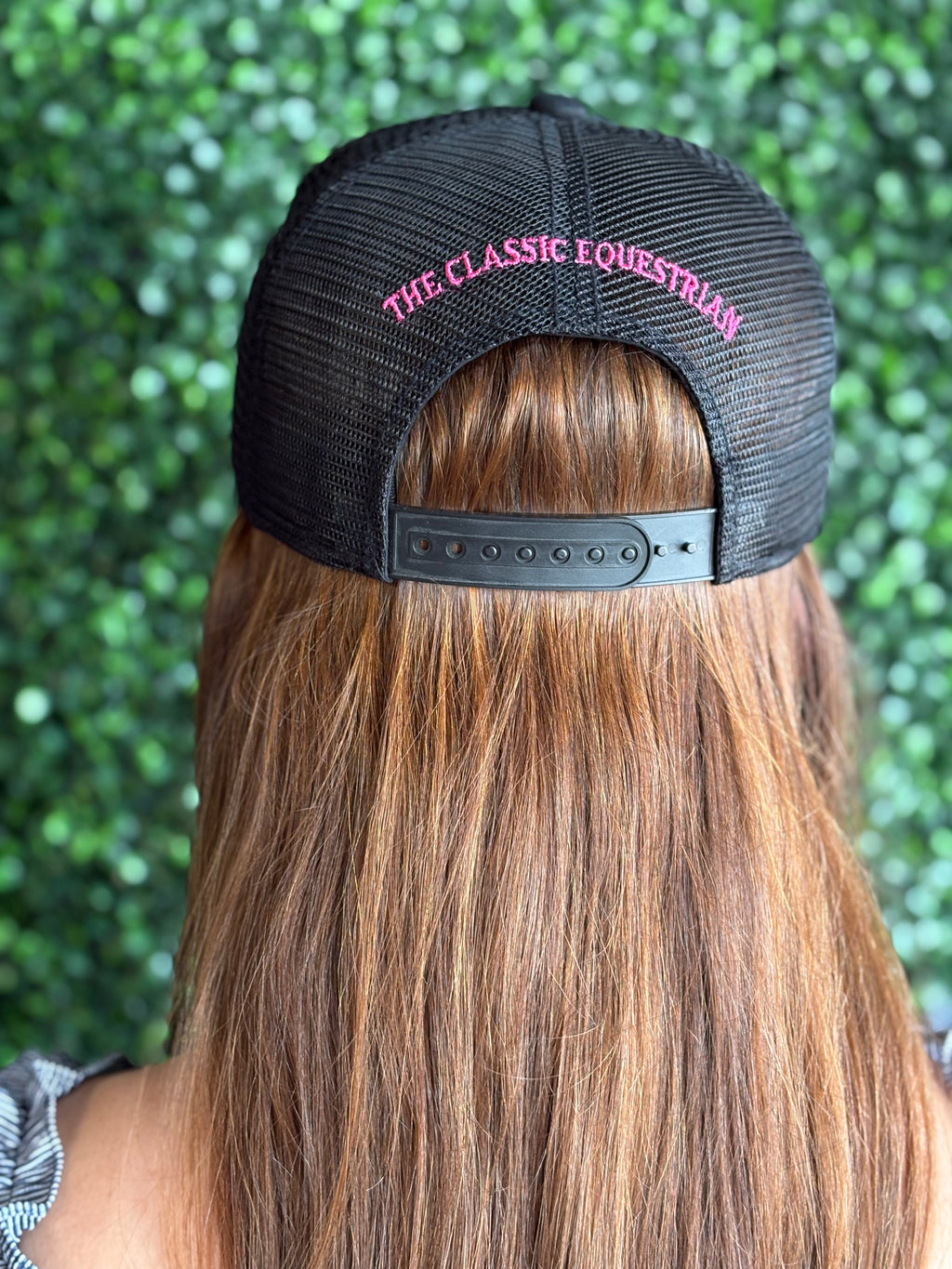 TCE Trucker Hat - Black/Hot Pink