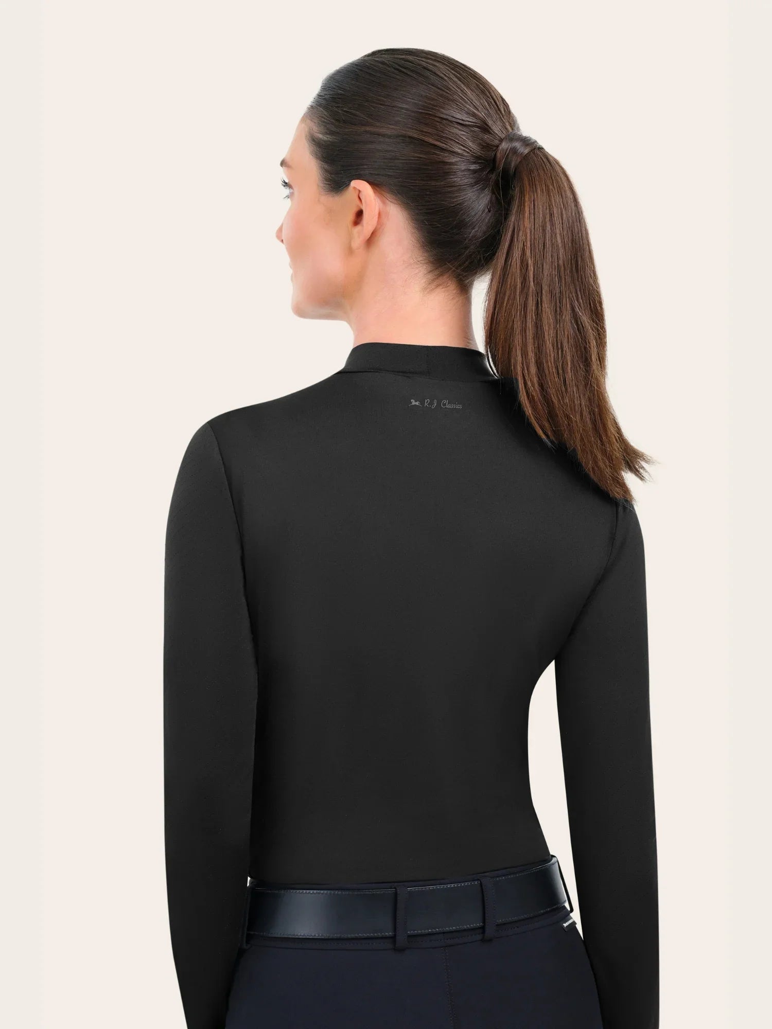 RJ Classic Jemma Mock Neck - Black