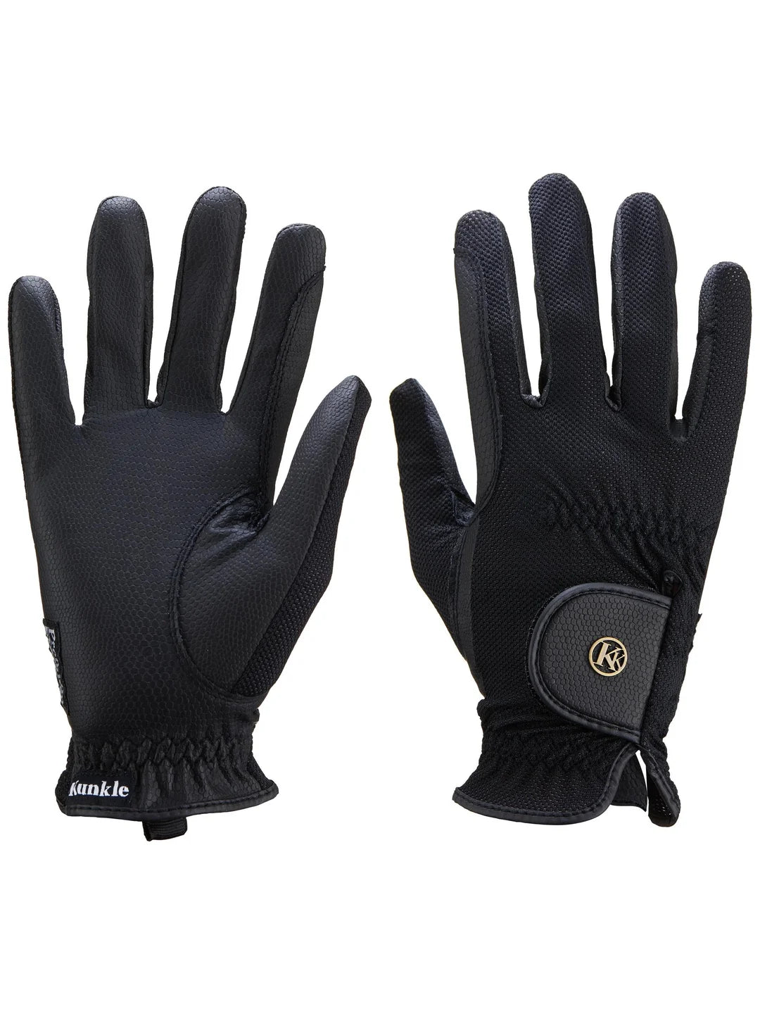 Kunkle Premium Equestrian riding gloves navy blue