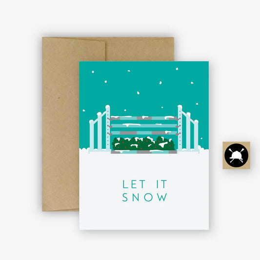 Let it Snow Christmas Card