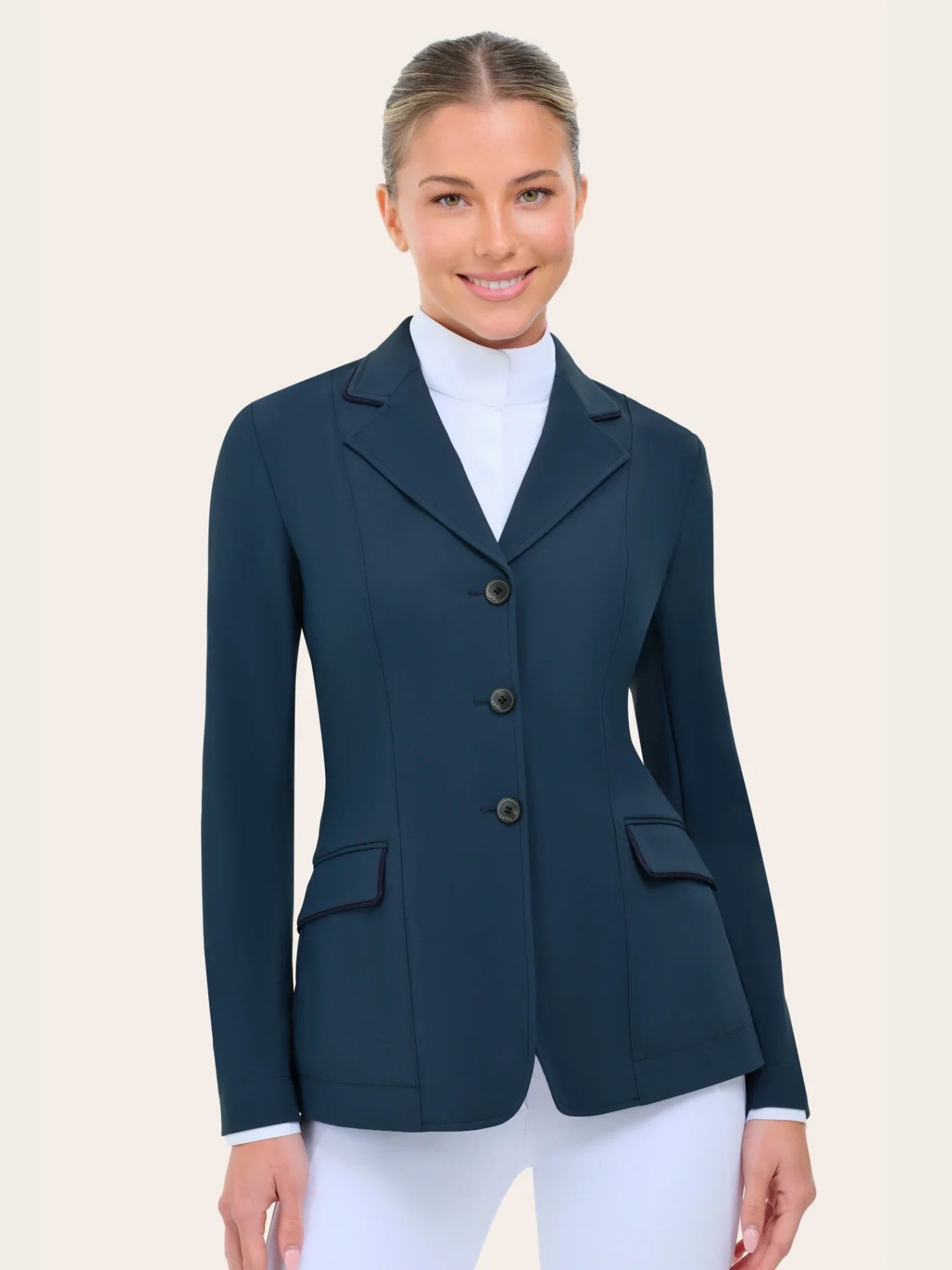 Monterey Show Coat - Steel Blue