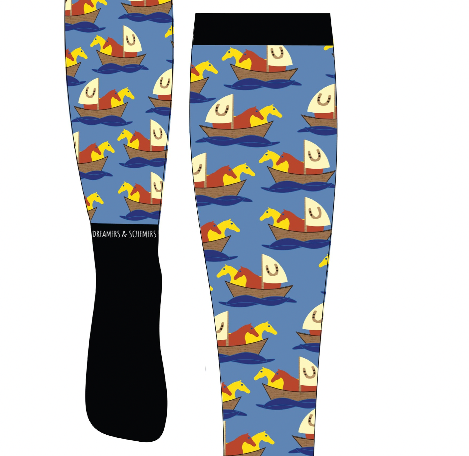 Dreamers & Schemers Boot Socks - Set Sail