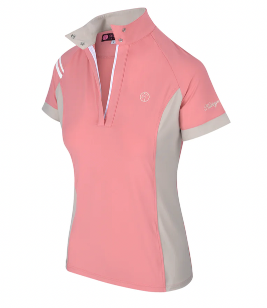 Kathryn Lily ProAir2 Polo - Rose/Tan/White