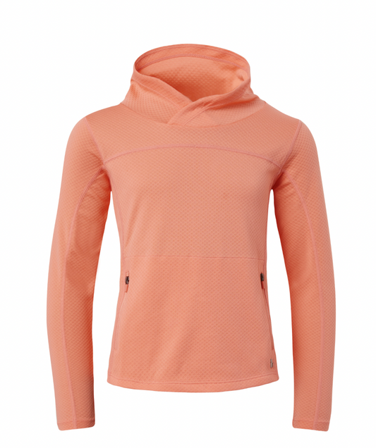 Horze Lou Kids Training Sweatshirt - Peach