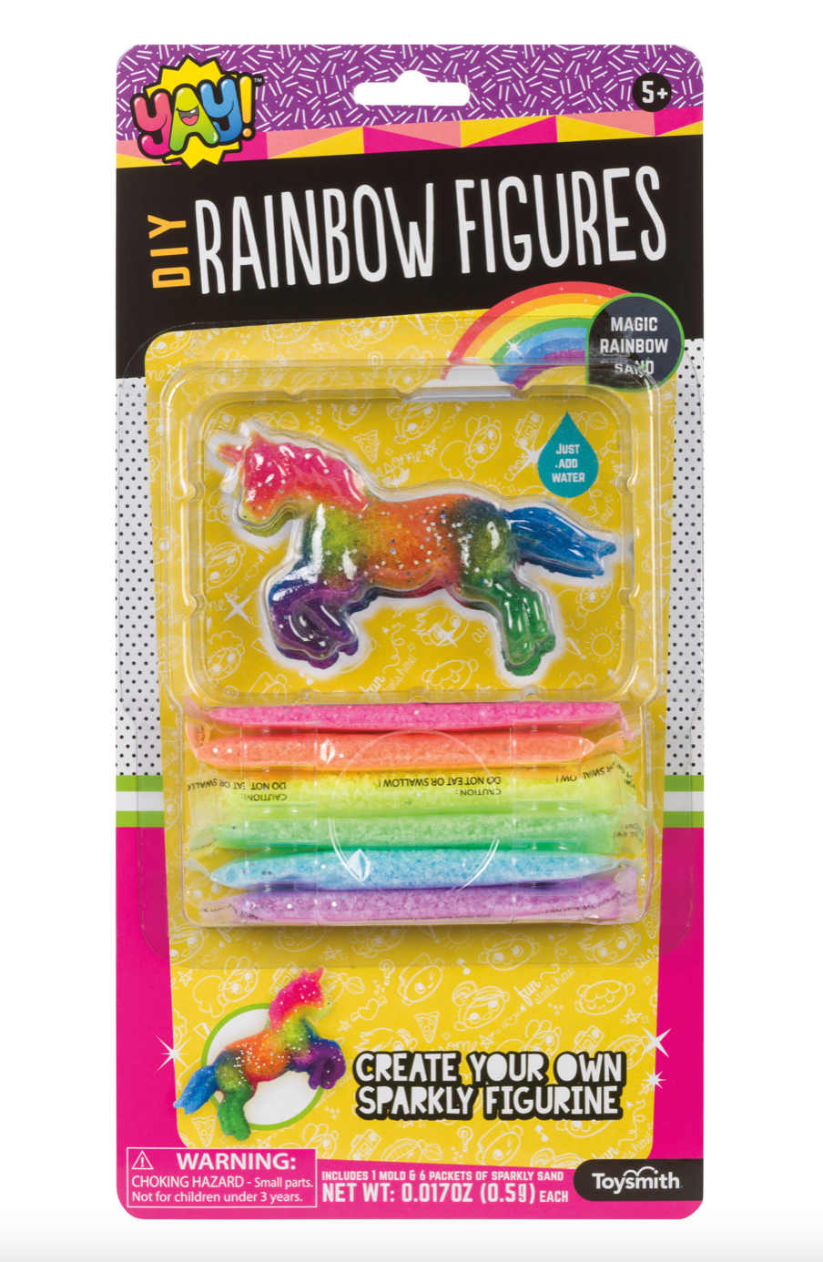 DYI Unicorn Rainbow Figures