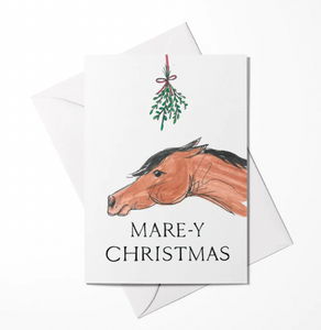 Mare-y Christmas Holiday Card