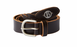 B Vertigo Braided Belt - Dark Brown