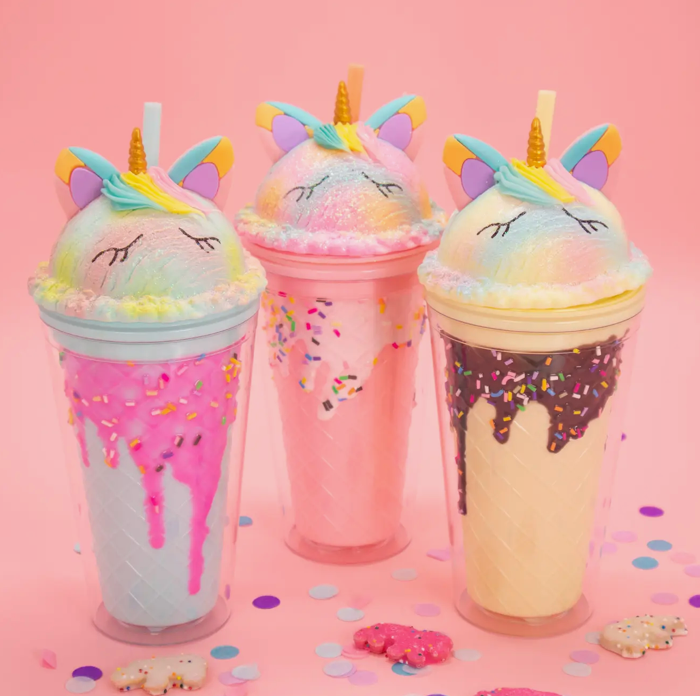 Unicorn Scoop Cone Tumbler