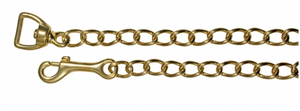 20" Brass Plate Lead Chain